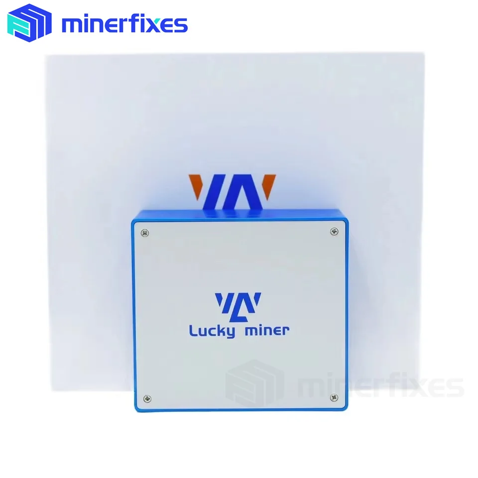 Новый биткойн-майнер Bitaxe Lucky Miner LV07 1TH/S Хешрейт для дома WiFi Бесшумный майнер BTC BCH DGB Майнинг-машина с блоком питания 12 В 5 А