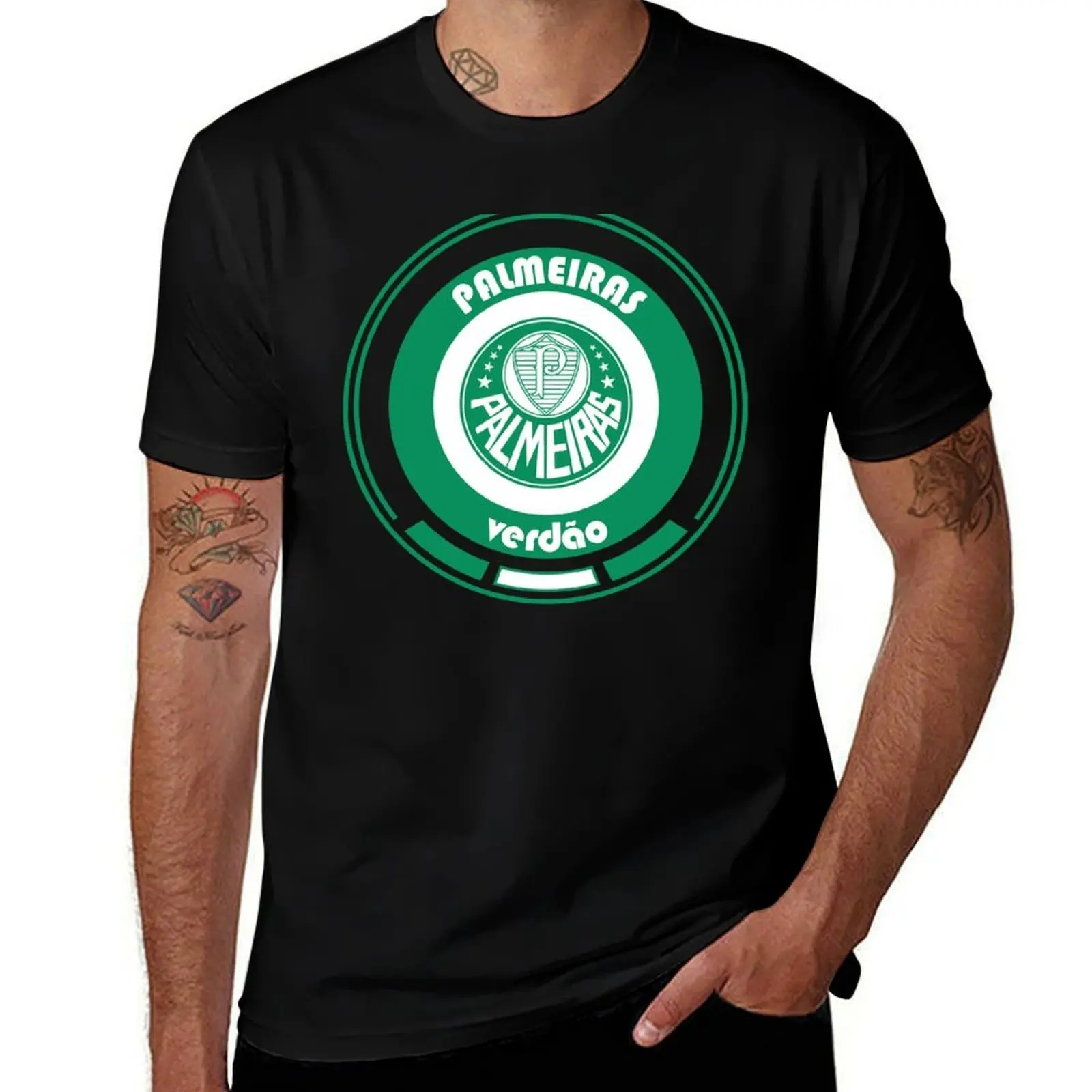 

- anime plain t for high cotton shirts man man shirt T-Shirt quality t A Serie Palmeiras Team t shirt man