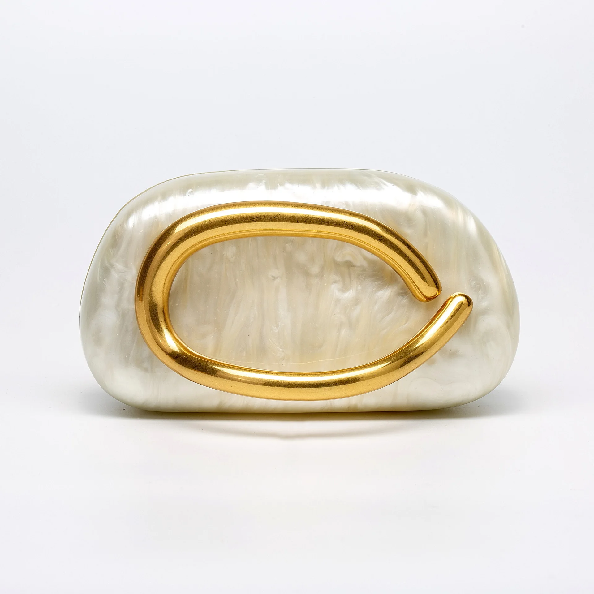 2025 Золотая застежка-коробка, акриловый клатч, женский вечерний свадебный кошелек, милый квадратный кошелек, модная роскошная женская сумка на цепочке Ba