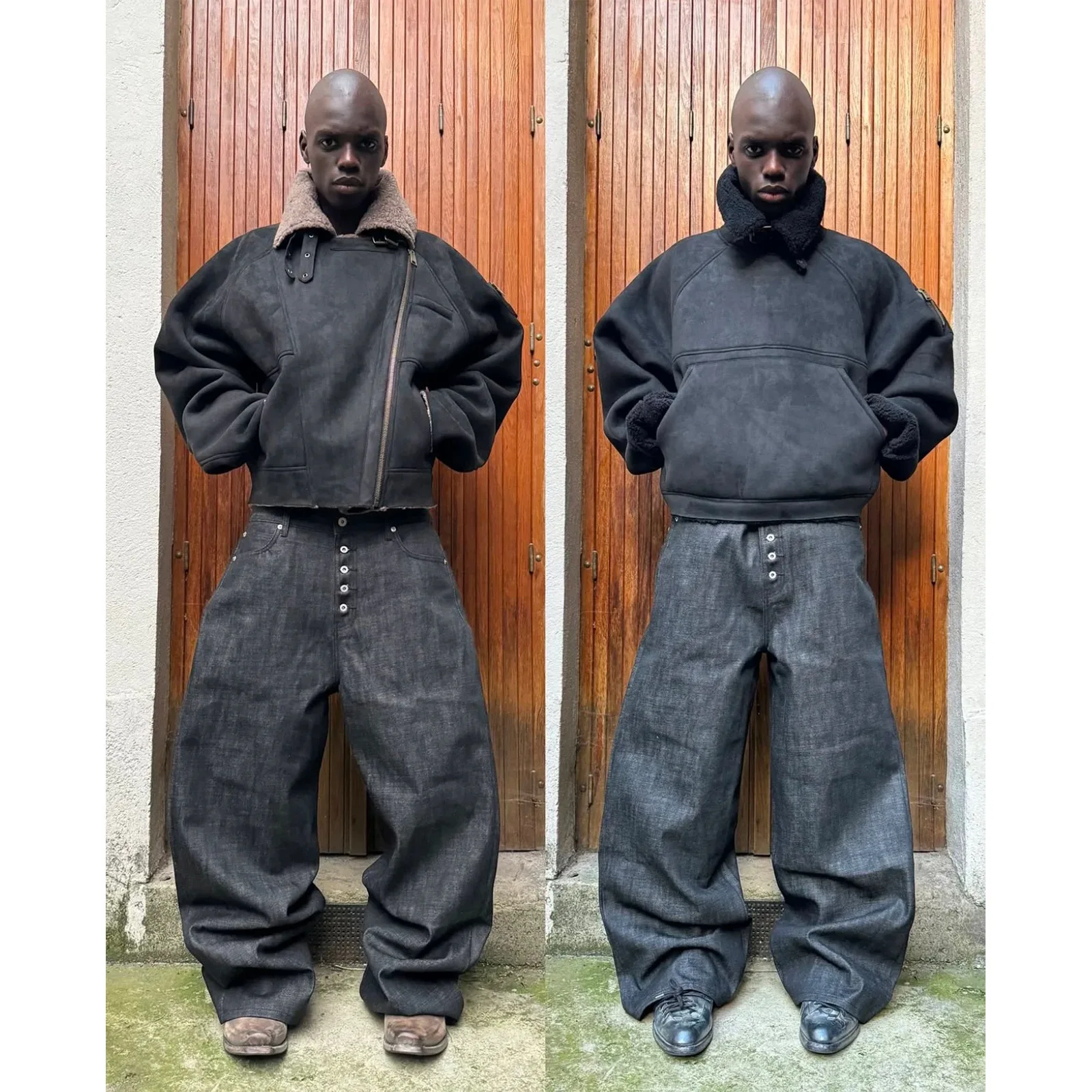 

No Faith Studios Bent Blade Baggy Japanese Limited Edition Original Color Jeans