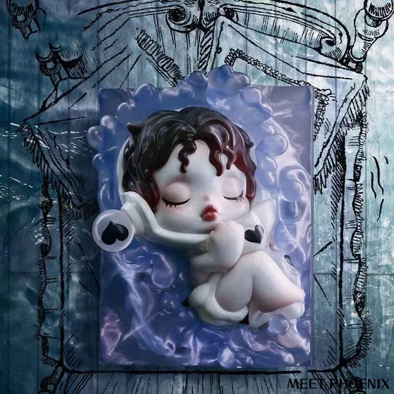 POP MART Skullpanda Everyday Wonderland Series Blind Box Torebka Niespodzianka Mystery Box Zabawki Figurka Lalka Śliczna Figurka Anime Ozdoby na Biurko