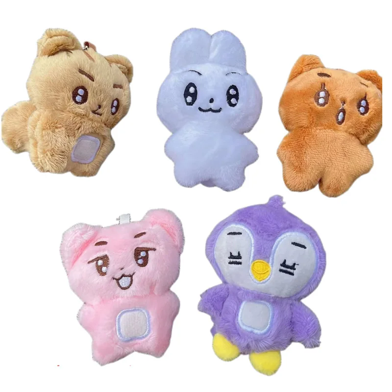 TXT-Bonecas Kpop Chaveiros de pelúcia, brinquedos de pelúcia, Schoolbin, Beomgyu, Q Estilos, Tutu Bar, Boneca 2-Bar, Anéis Chaveiro, Saco Pingentes