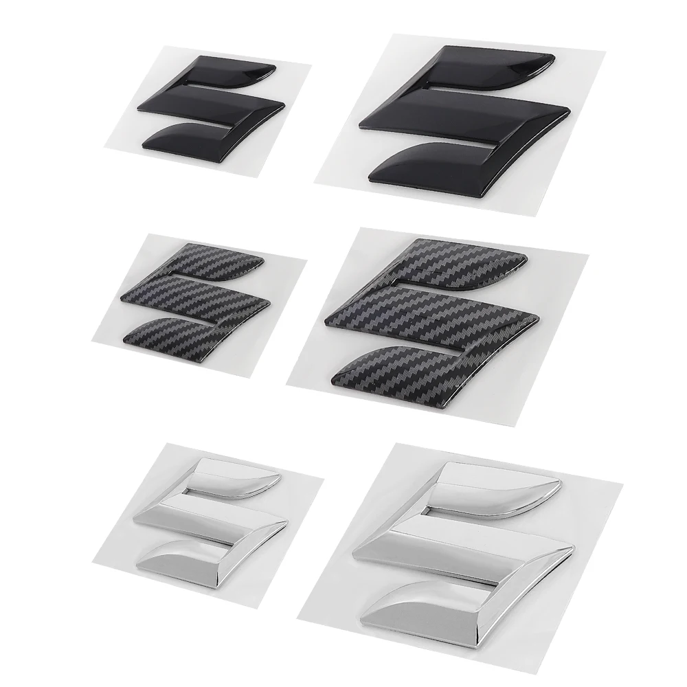 سيارة الجبهة مصبغة شارة الخلفية شعار ديكور لسوزوكي جديد ألتو سويفت Tianyu SX4 Shangyue Ruiqi Baleno Kaiser Jimny اكسسوارات السيارات