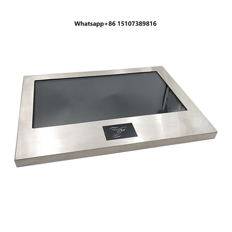 21.5 Inch Capacitive Touchscreen Industrial Marine Display Outdoor IP67 Waterproof RFID Built-In Resistive Touch