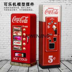 LYN American Coca-Cola vending machine model window floor-to-ceiling large-scale ornament