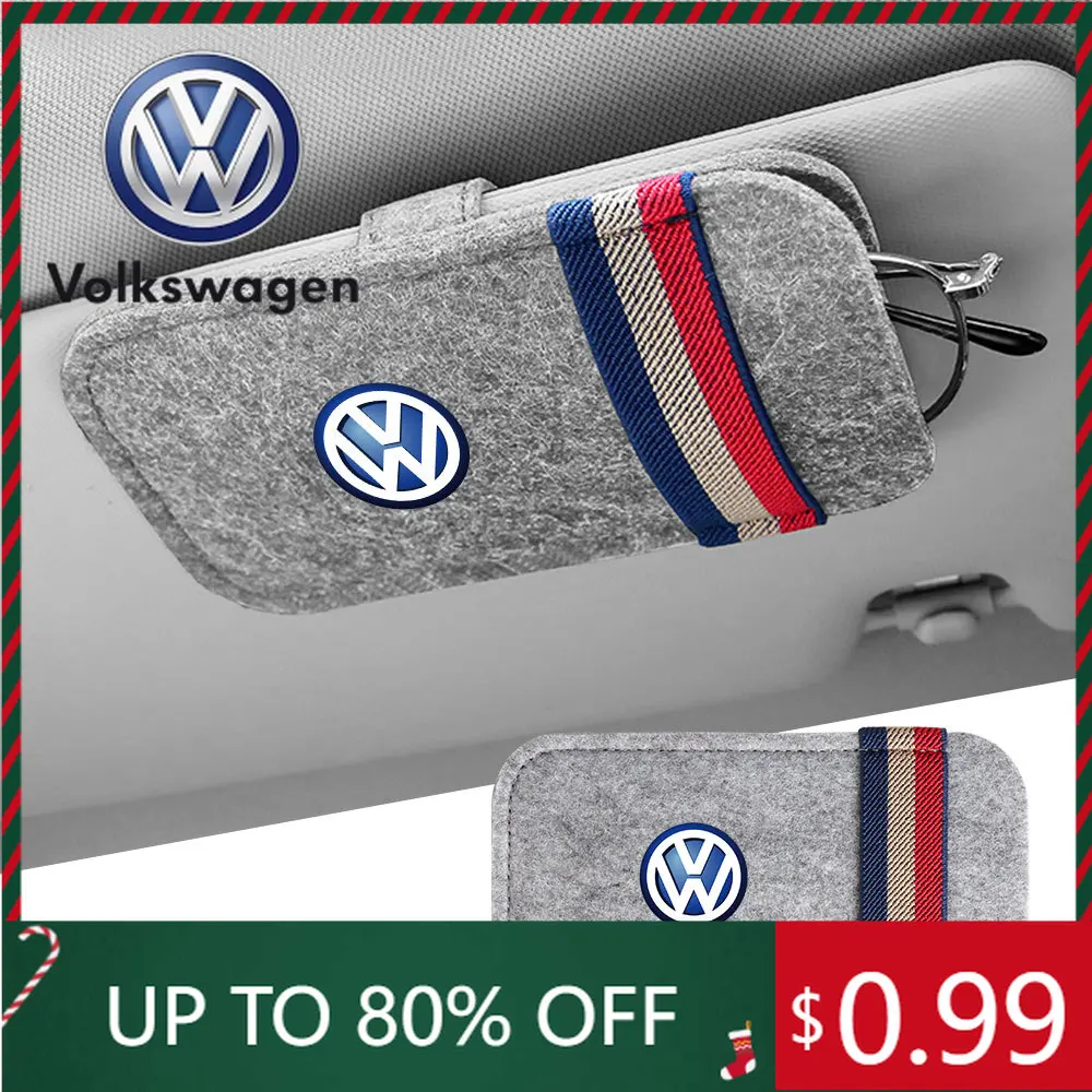 

Для VW Volkswagen Jetta MK5 Golf автомобильный органайзер для солнцезащитных очков сумка держатель для очков зажим для хранения очков для VW Volkswagen Rline Golf
