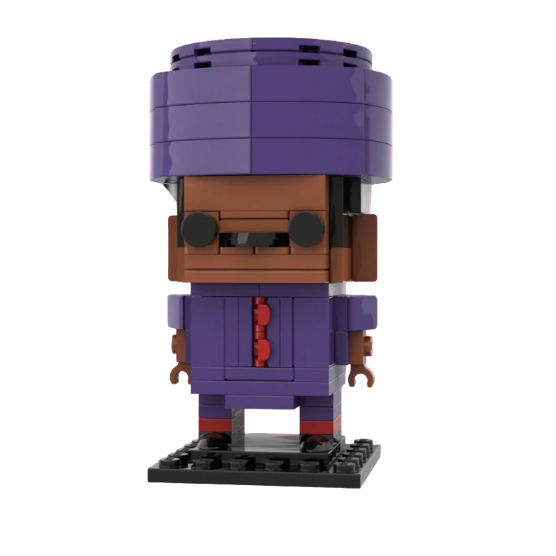 160 Pièces Figurines de Dessins Animés Thème Zéro MOC Blocs de Construction Modulaires Personnalisables Modèle Éducatif Populaire Jouet DIY Cadeaux de Fêtes