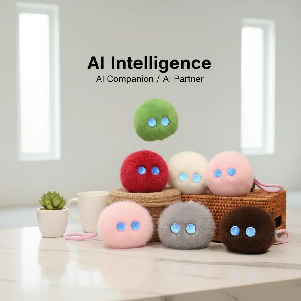 New cross-border AI toy significant other plush toy smart conversation doll with app control function