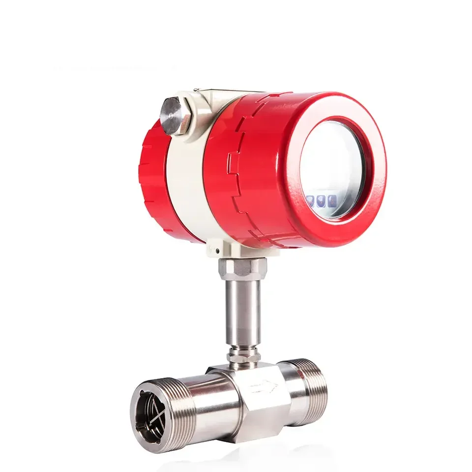 

Meacon Turbine Flowmeter Measure Liquid Gas Turbine Flow Meter Made In China With Low Price LWGY-MIK