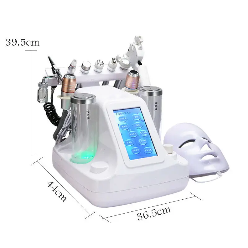 12 in 1 Hydra Water Peel Microdermabrasion /Hydro Dermabrasion Facial Rejuvenation Water Oxygen Small Bubble Machine