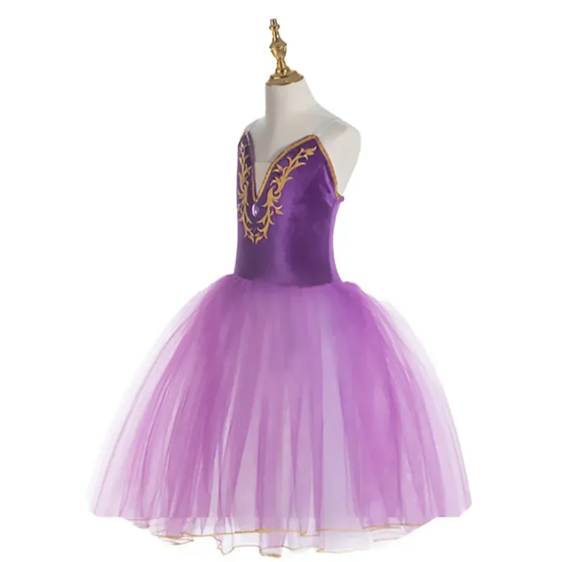 Robe de Ballet en Tulle pour Fille et Femme Adulte, Tenue Tutu de Ballerine, de Chœur, de Skate, de Spectacle sur Scène