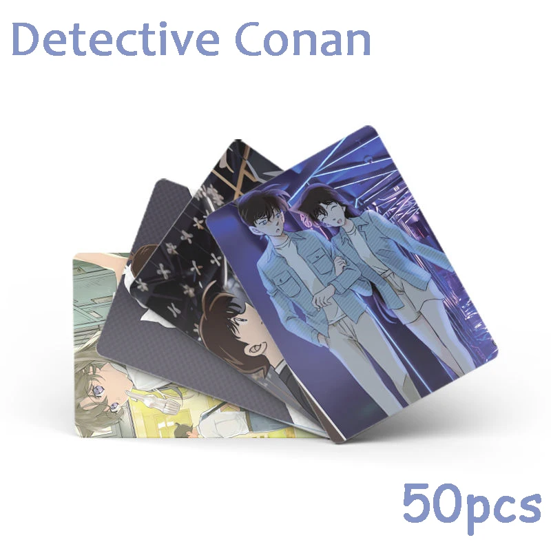 Anime Detective Conan box card Conan Edogawa Haibara Ai Mouri Ran Kid the Phantom Thief Entertainment toys Board game card