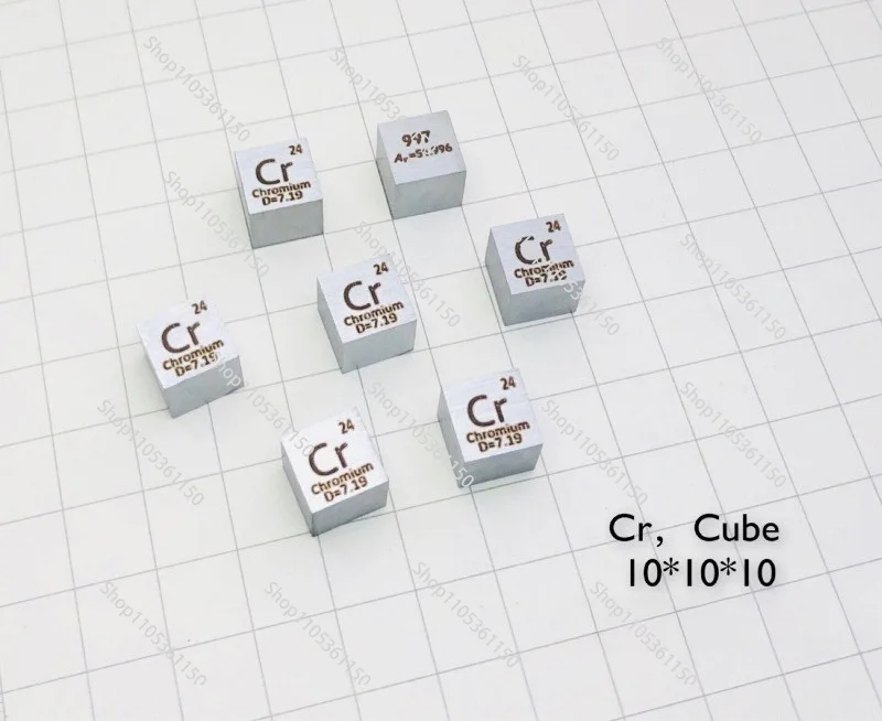 cubo-di-cromo-metallico-da-10-mm-73-g-cr-997-con-immagine-reale-per-tavola-periodica-dei-metalli