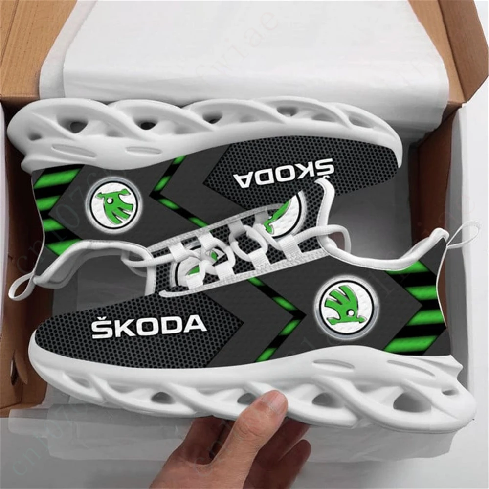 Skoda Brand Unisex Tennis Shoes Lightweight Casual Male Sneakers Big Size Comfortable Men's Sneakers Sports Shoes For Men