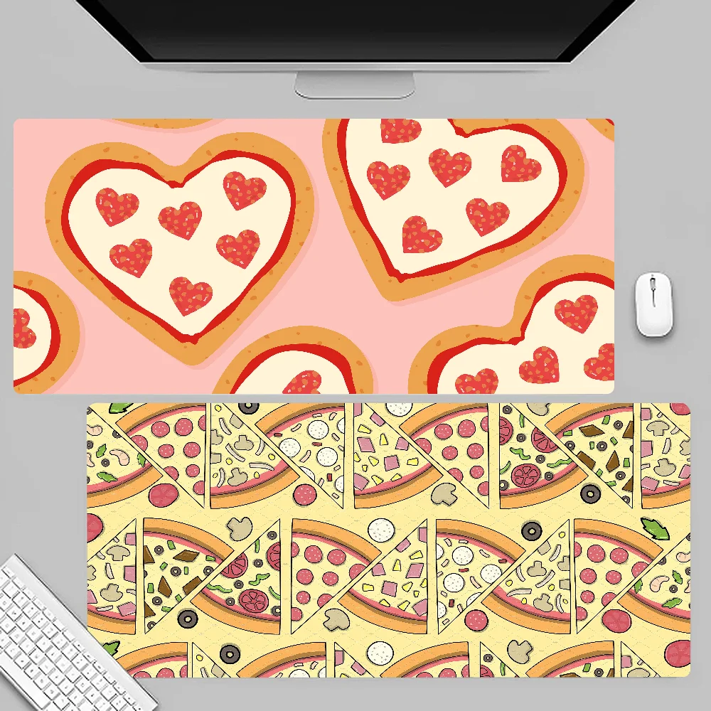 

Cute cartoon pizza Mousepad Mousepad Computer Desk Mat Table Keyboard Pad Laptop