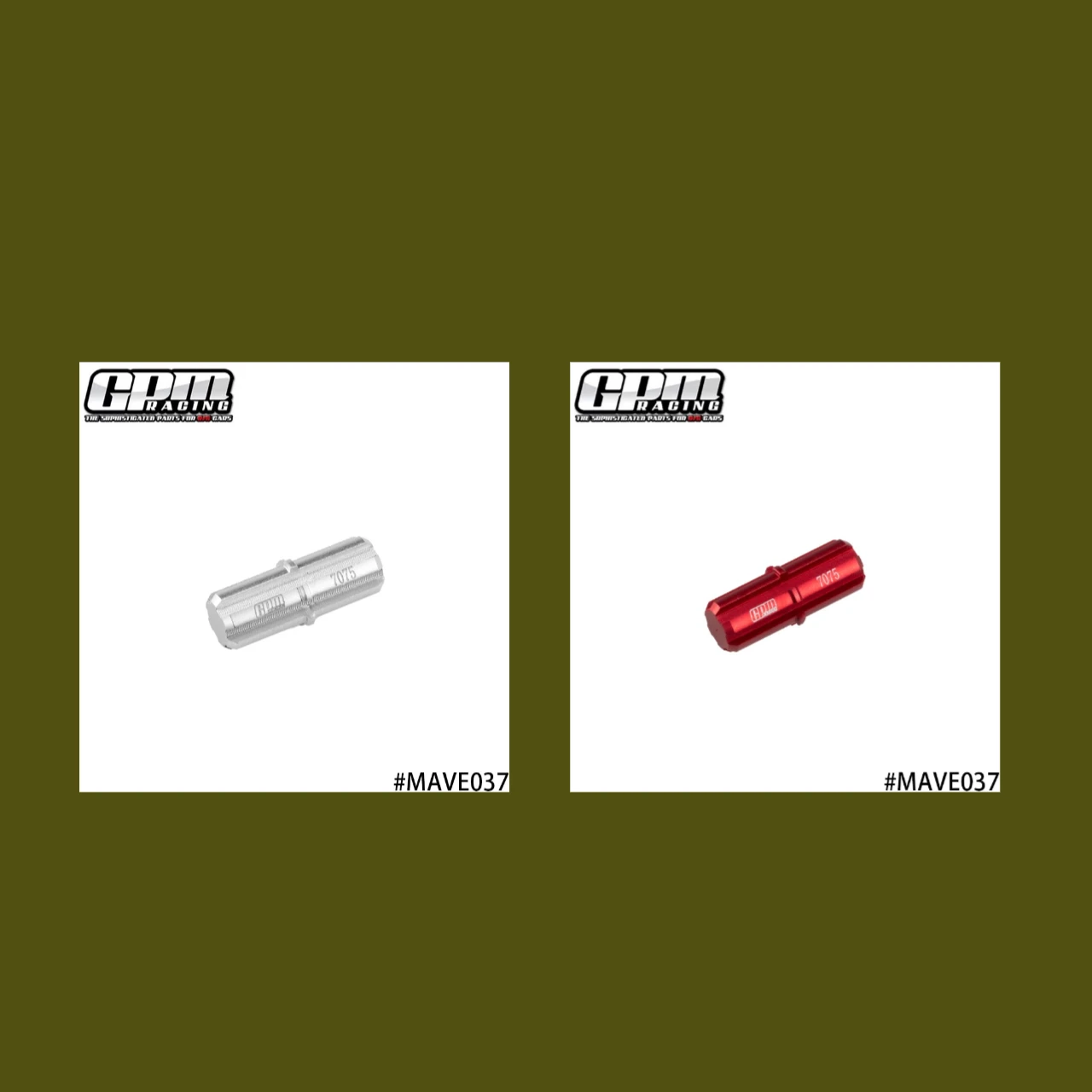 GPM Aluminum 7075 Slipper Shaft For ARRMA Vendetta Kraton Senton Vorteks Outcast Granite