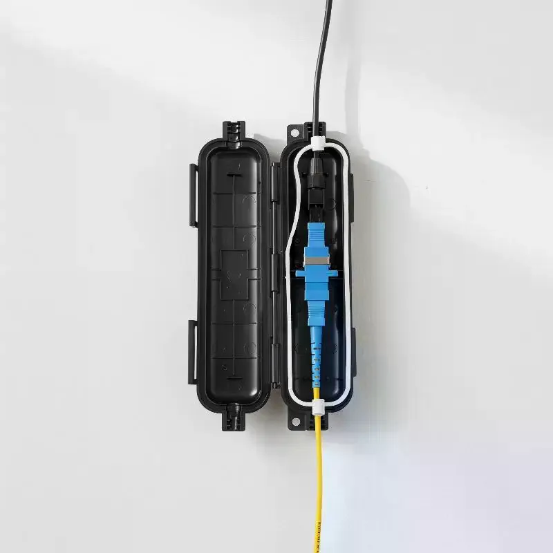 1/5Pcs Fiber Optic Drop Cable Splice Protection Box - Waterproof Anti-Aging Durable Outdoor Use Joint Protection Box Thickened