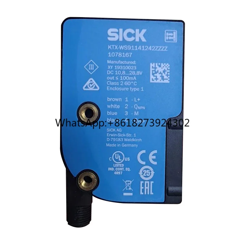 

SICK Color Code Sensor KTX-WS91142242ZZZZ KTX-WS91141242ZZZZ