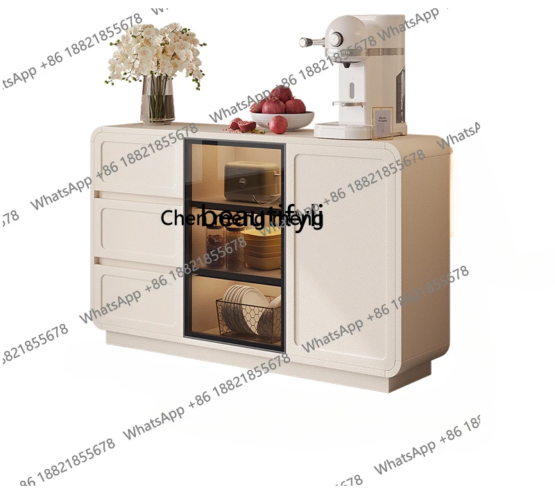 

Household New Low Cabinet Dining Side Locker Wall Side Tea Bar Cabinet Tea Table