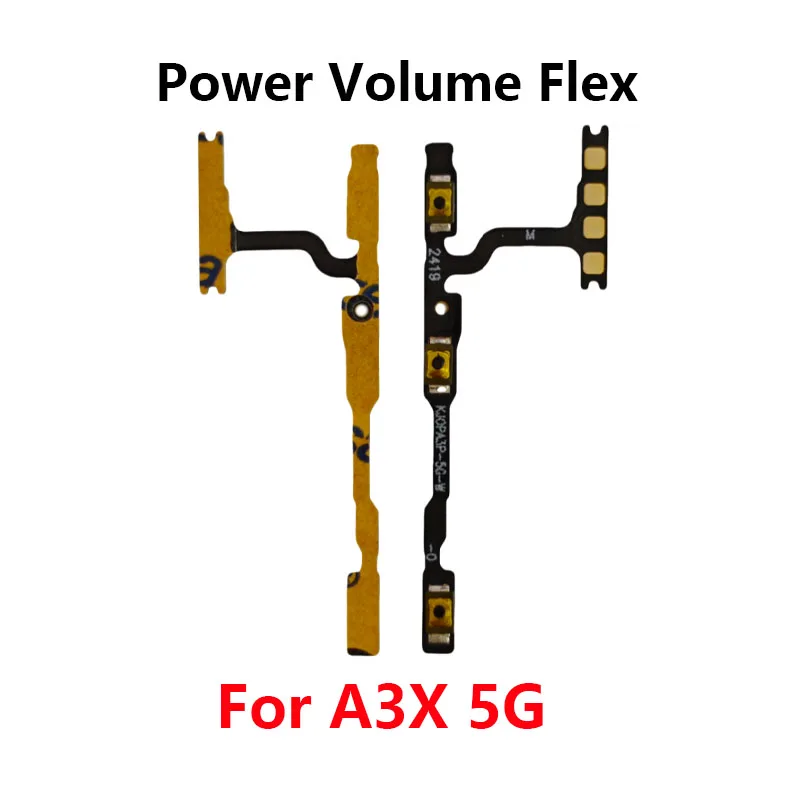 

For OPPO A3X 5G Power Volume Button On Off Up Down Key Internal Flex Cable