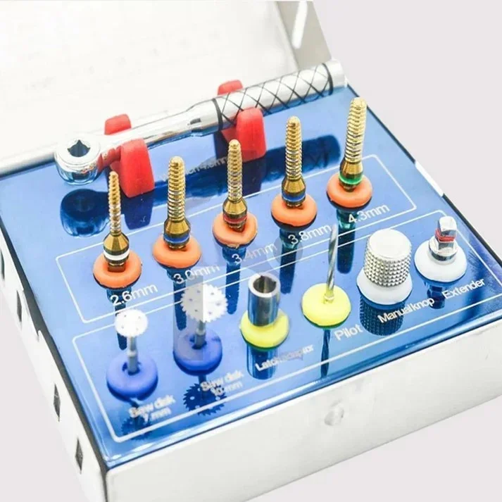 Hotsale Bone Expander Kit Implants Sinus Lift Instruments Screws Ratchet Stainless New CE Torques Wrench Screw Driver Surgicals