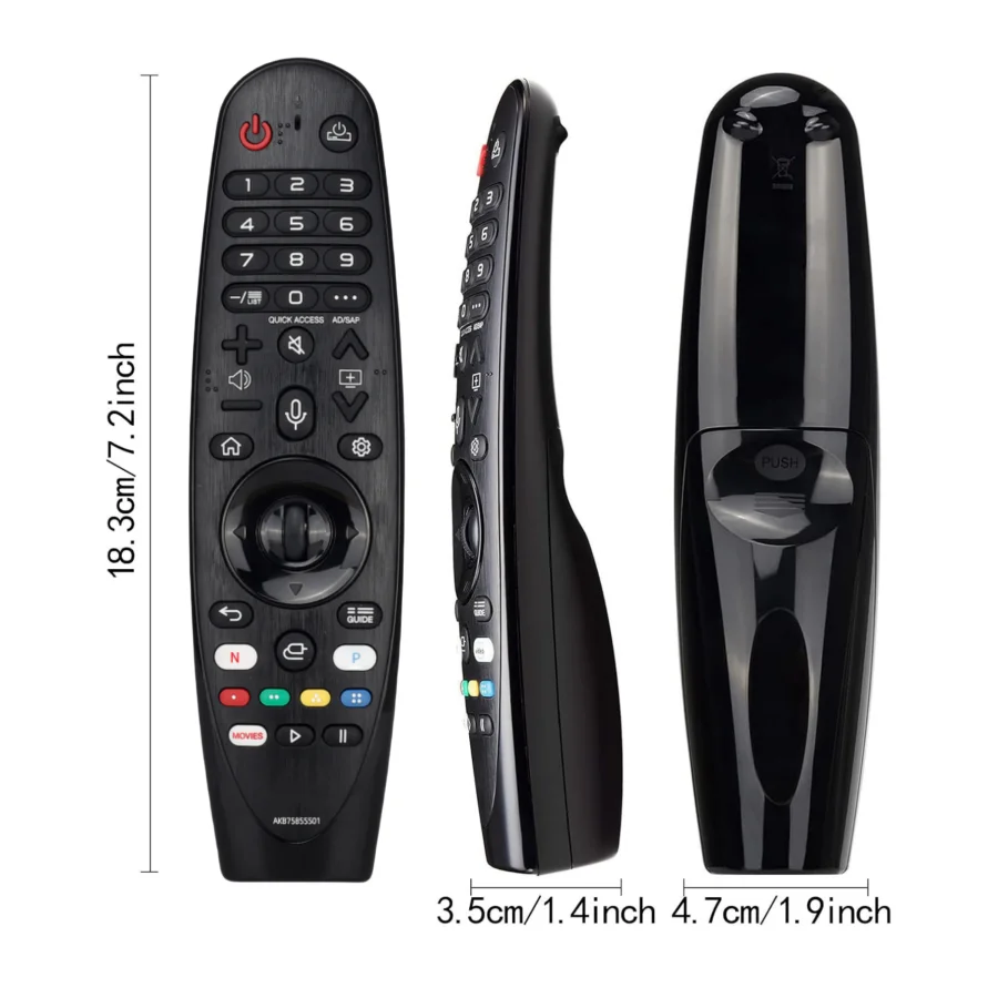 Controle Remoto Mágico MR-20GA de Substituição para Smart TV OLED 2018-2020 MR20GA MR19BA MR18BA com Função de Ponteiro