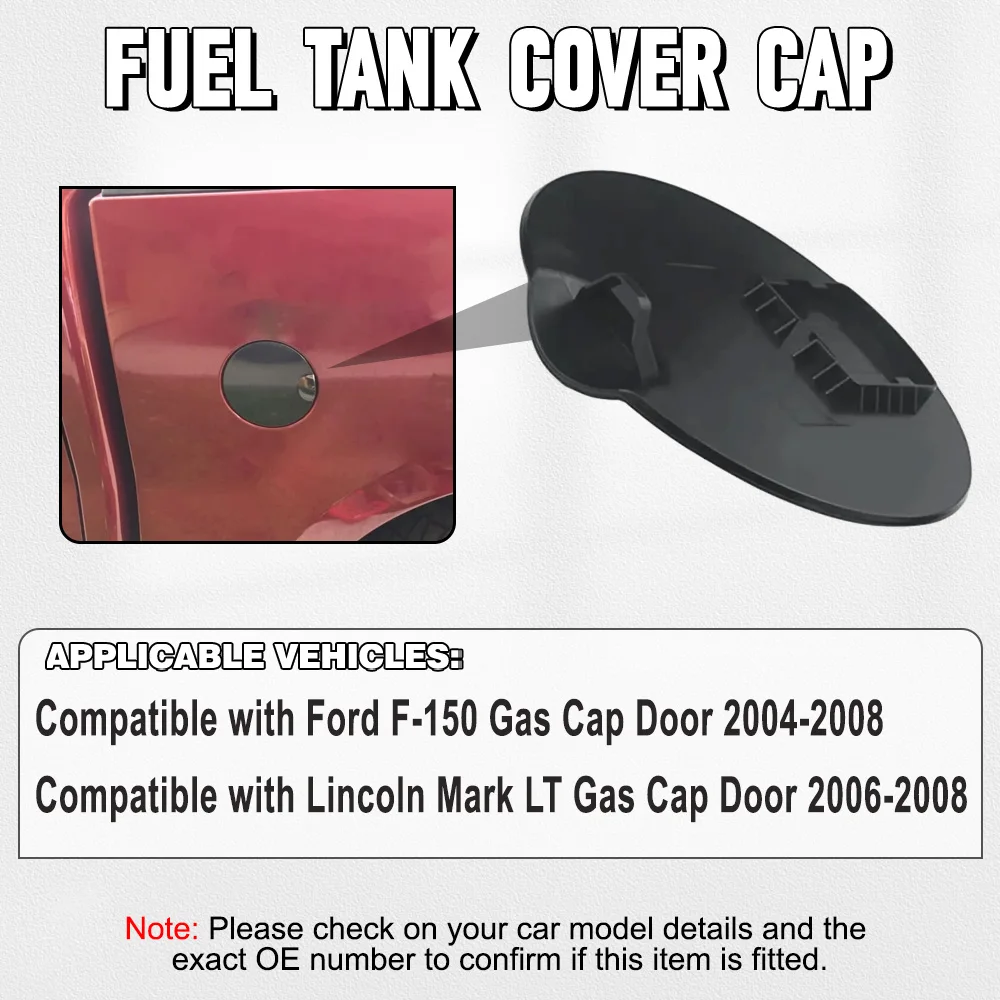 

For Lincoln Mark LT 2006 2007 2008 Fuel Tank Door Cover Automotive Accessories 4L3Z-99405A26-EAA 4L3Z99405A26EAA