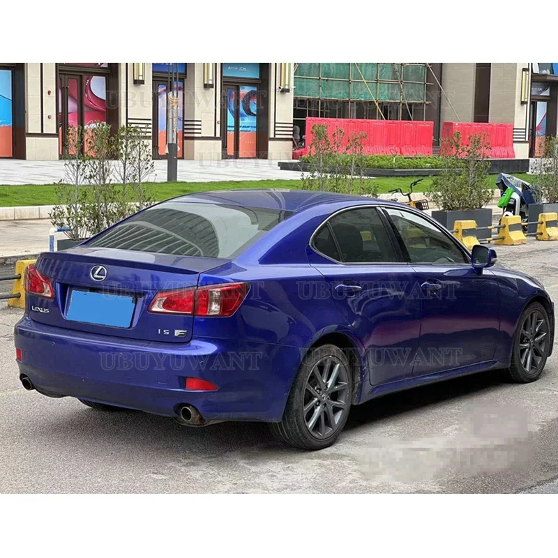 For Lexus IS Series Car Spoiler Wing 06-12 ABS Plastic Material Carbon Color Spoiler IS250 IS300 IS350 Tail Fin Refit Accessorie