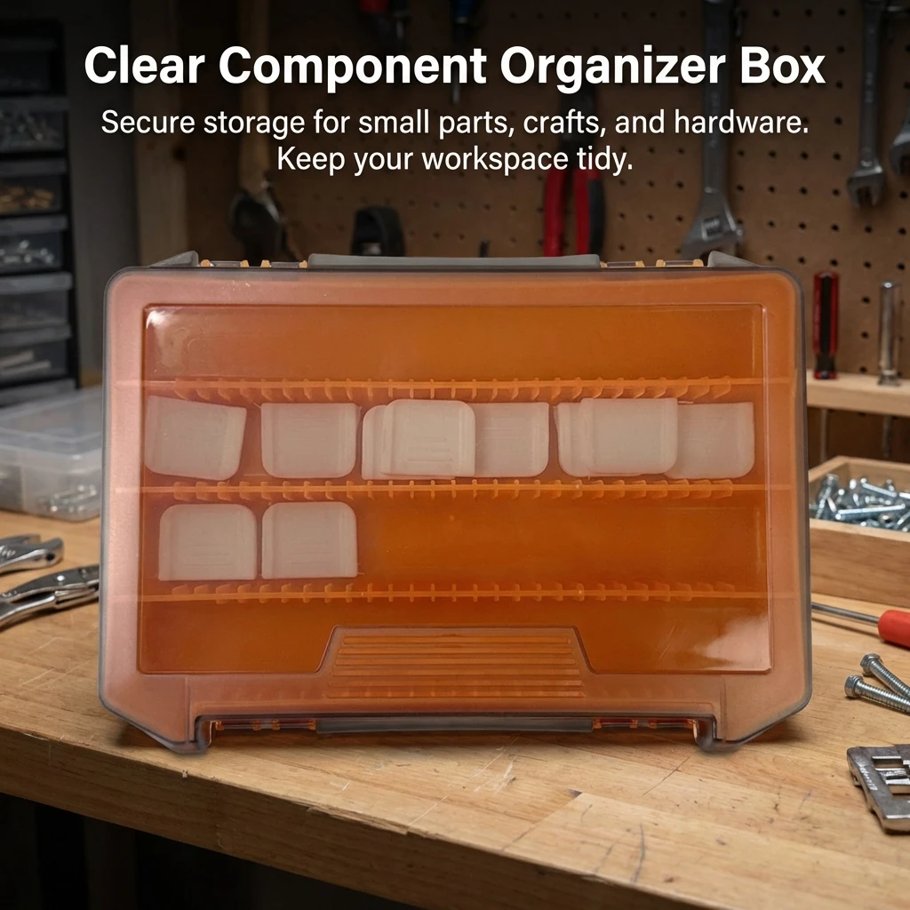 

Multi-Functional Lure Storage Box Portable Design for Pencil Jig Vib Lure Organization