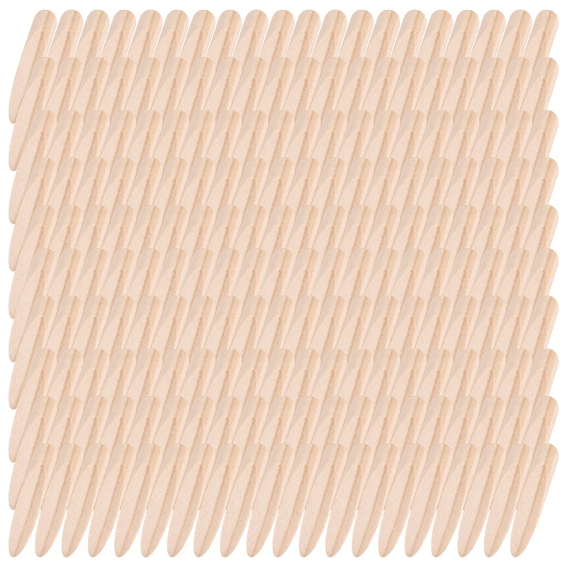 

200 Packs Pocket Hole Plugs Solid Wood Dowels Pocket Hole Jig Paint Grade Wood Plugs Hardware Plugs Wooden Hole Filler