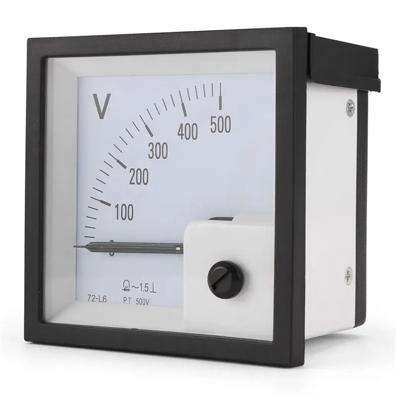 B62B-72-L6 Voltmeter Pointer Type Voltage Meter Mechanical Header Pointer Meter Generator Set Part