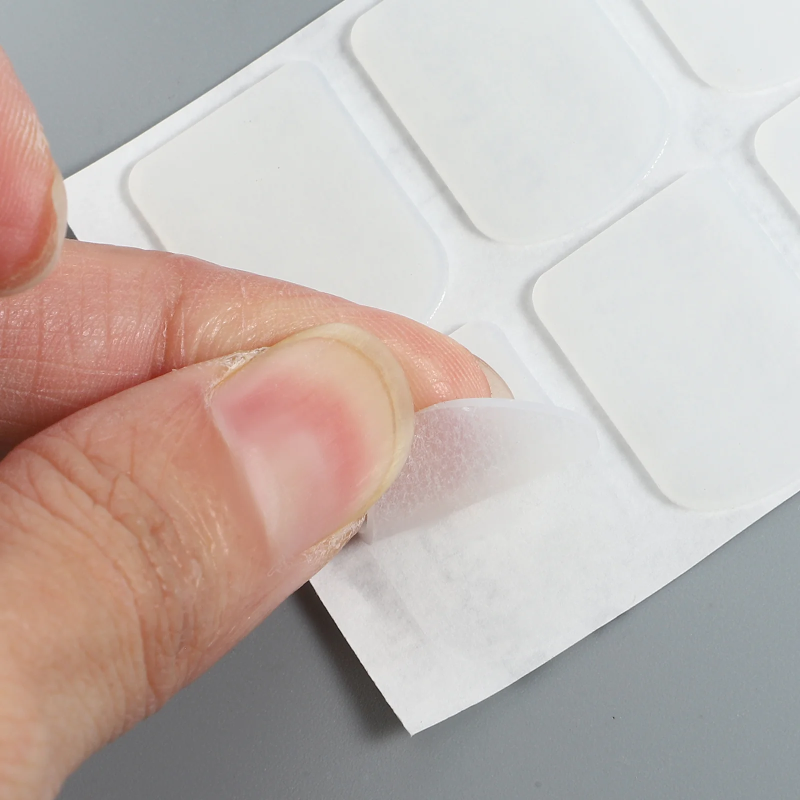 

4 Sheets Cushions Alto Saxophone Mouthpiece Pad Pads Transparent Gel Mouthpieces White Instrument Tooth
