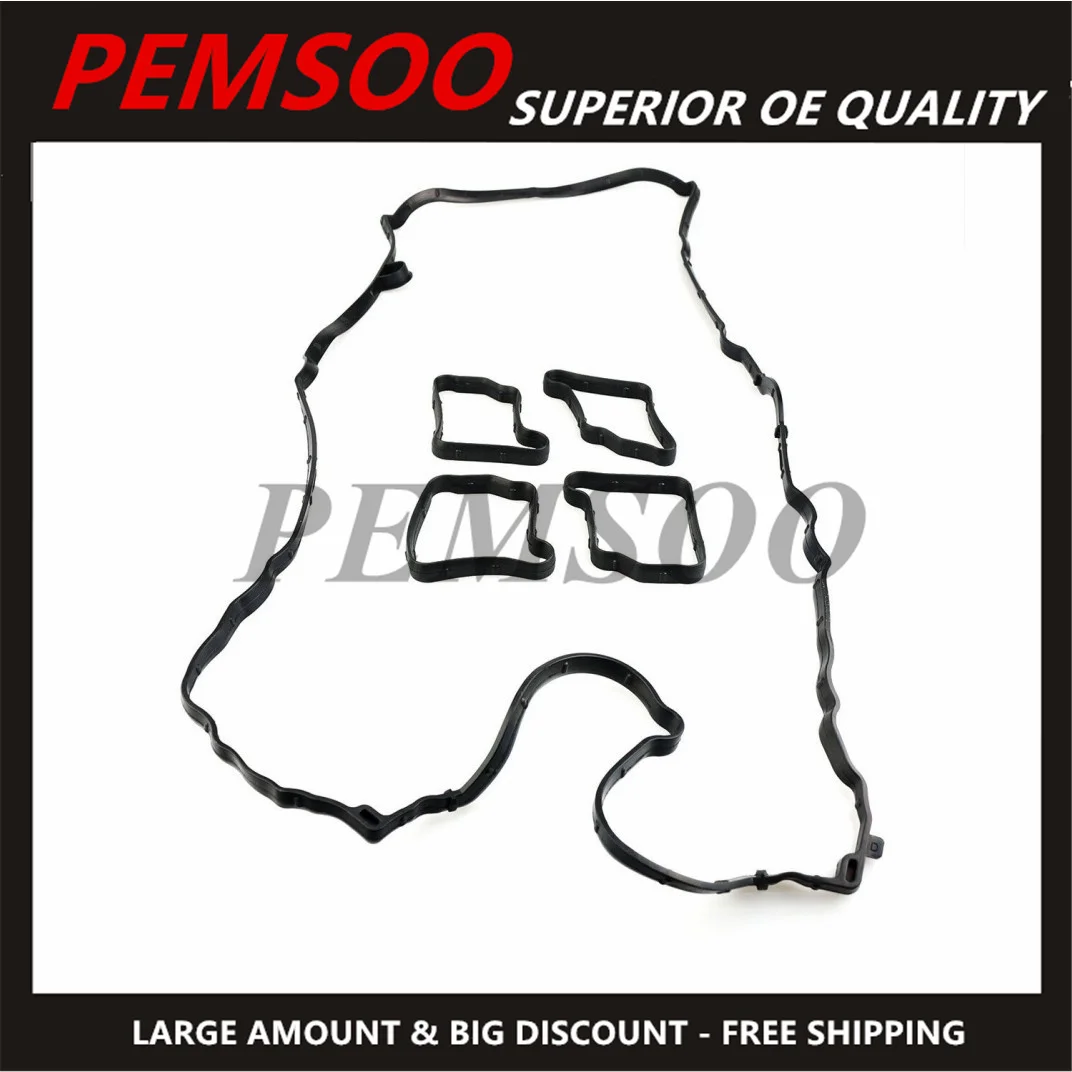 Valve Cover Gasket For Mercedes Benz C/E/SLK/W207/W212 Gasket Cylinder Head Cover Seals A2710161221 A 271 016 12 21 2710161321