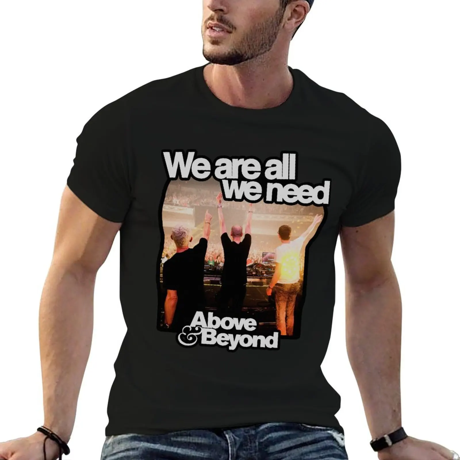 

Above and Beyond T-Shirt essential t shirt t shirt man luxury man t shirts cotton T-shirt