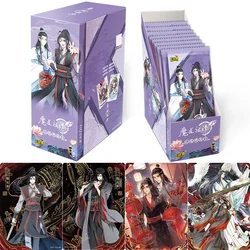 KAYOU Anime Mo Dao Zu Shi Sogni ubriachi Carte firmate Il fondatore del diabolismo Wei Wuxian Lan Wangji Set completo di carte da collezione