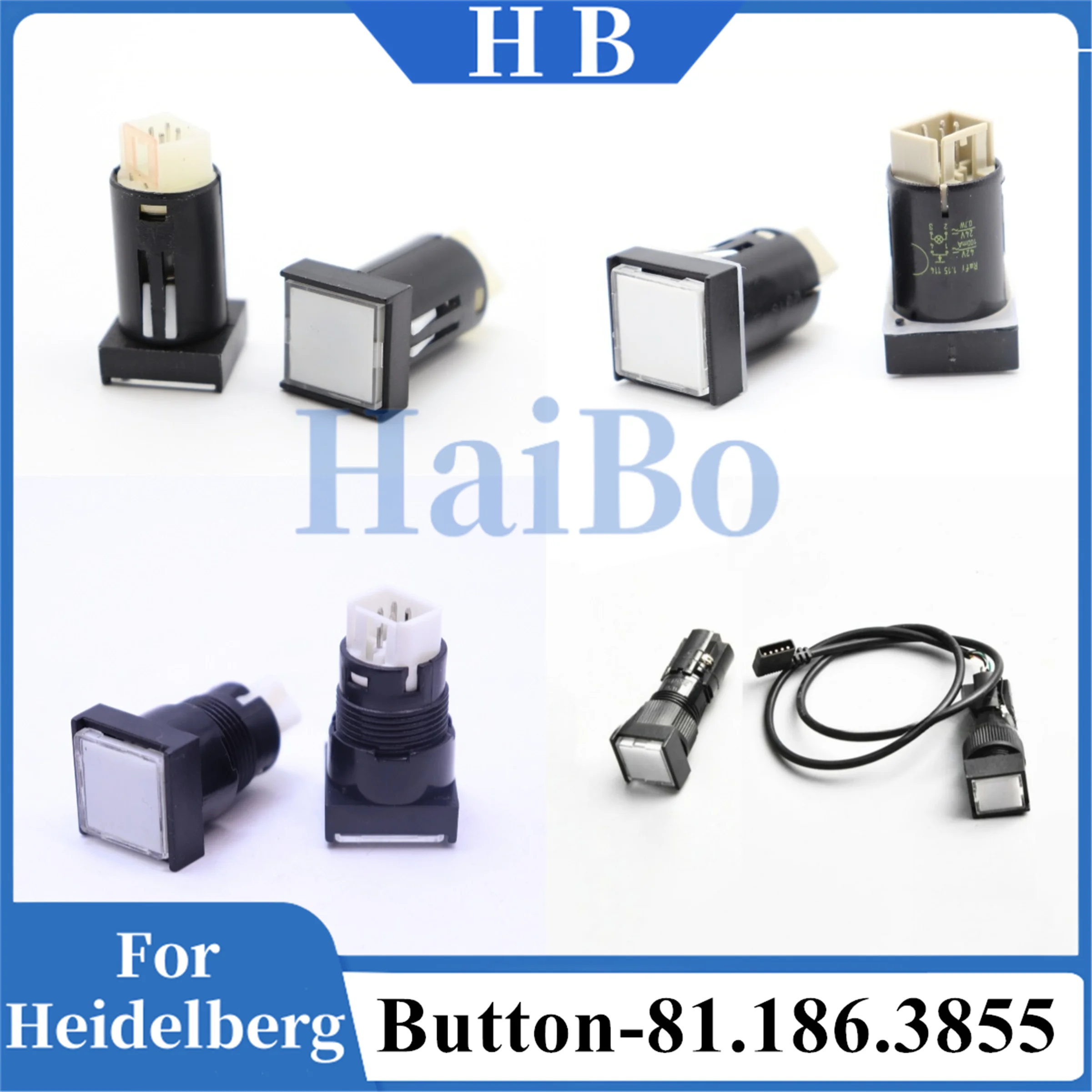 

HaiBo Best Quality 81.186.3855 CPC Push Button for SM102 CD102 SM74 Printing Machine For Heidelberg