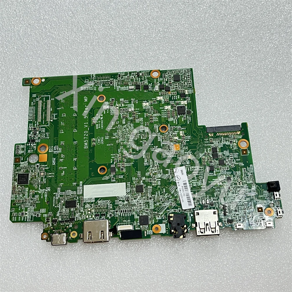 Original For Lenovo Tablet 10 Laptop Motherboard BM5720 02DC102 Mainboard with CPU:N4100 8GB 128G 100% Test Perfect