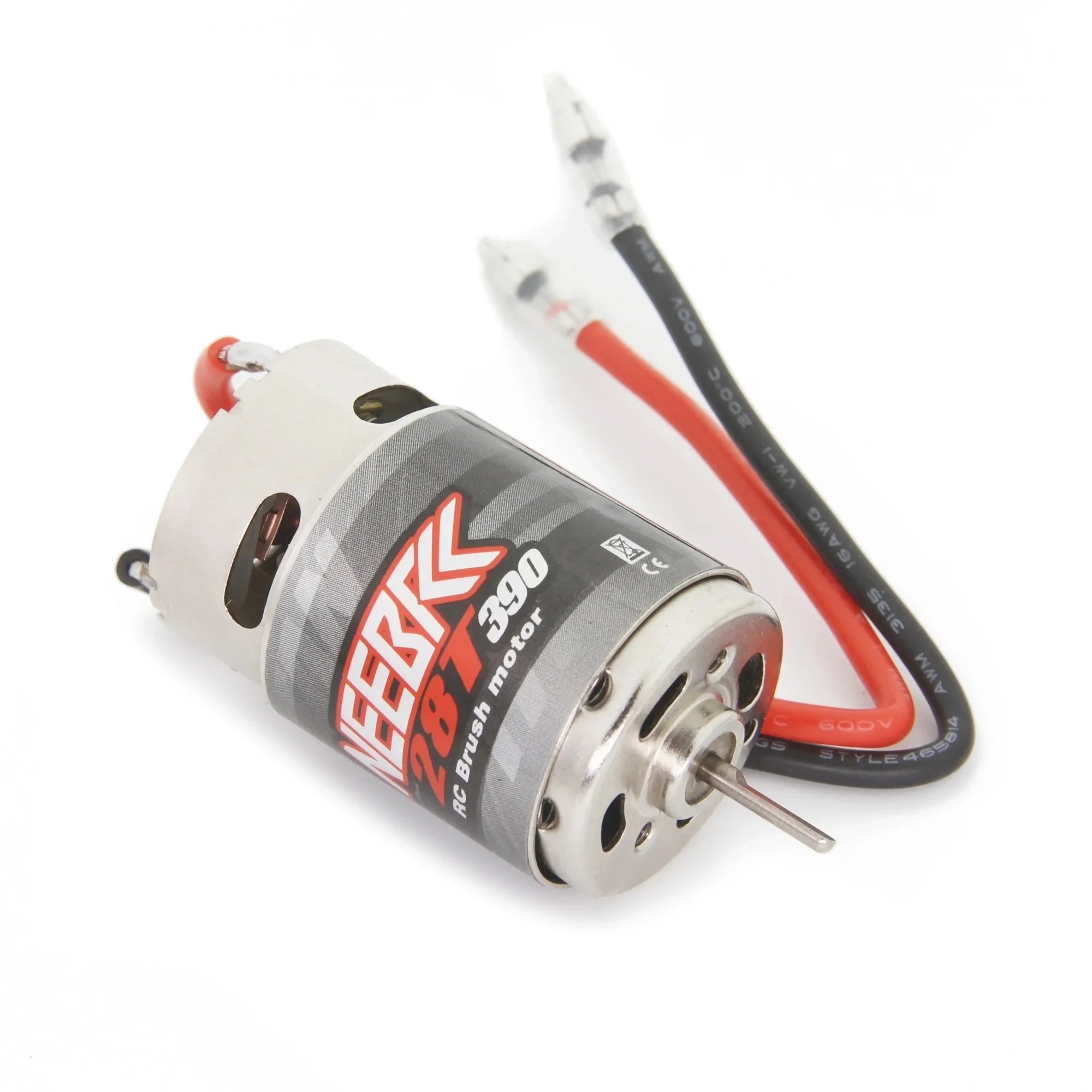 NEEBRC RC Crawler Brushed Motor 370 380 390 Stainless Steel for 1/12 1/14 1/16 1/24 RC Monster AXIAL SCX24 B17 TAM54393 TRX 7075