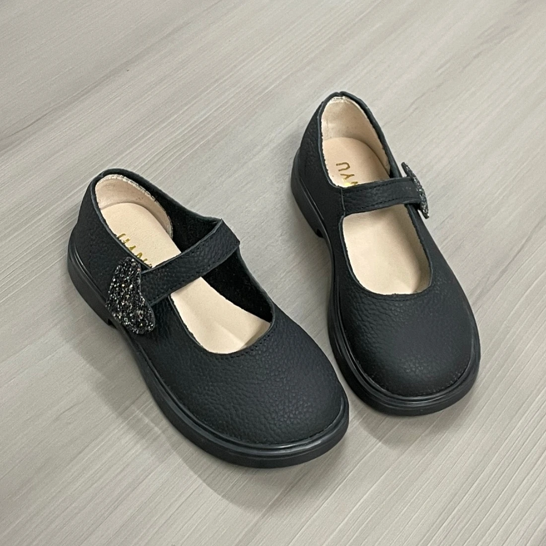 Jinyu New Arrival Leather Princess Shoes Fashion Breathable High Quality Girls' Shoes for Travel Performance Birthday Gift
