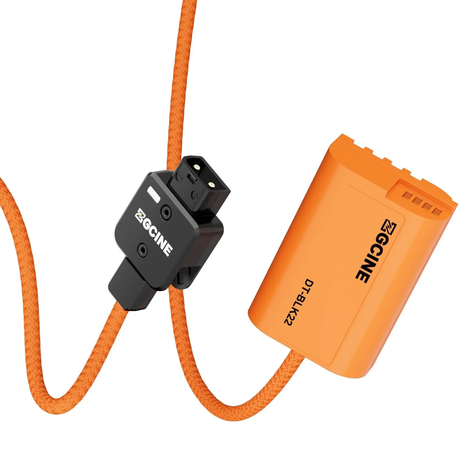 ZGCINE D-Tap to DMW-BLK22 Dummy Battery Cable with Braided Wire (23.6