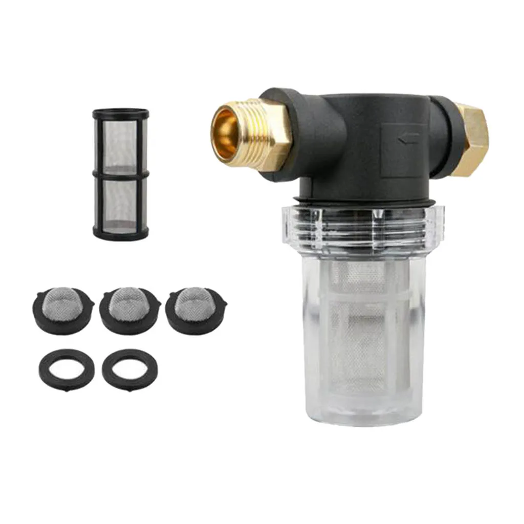 Sediment Filter Attachment Connect to Garden Hose/Pressure Washer Inlet