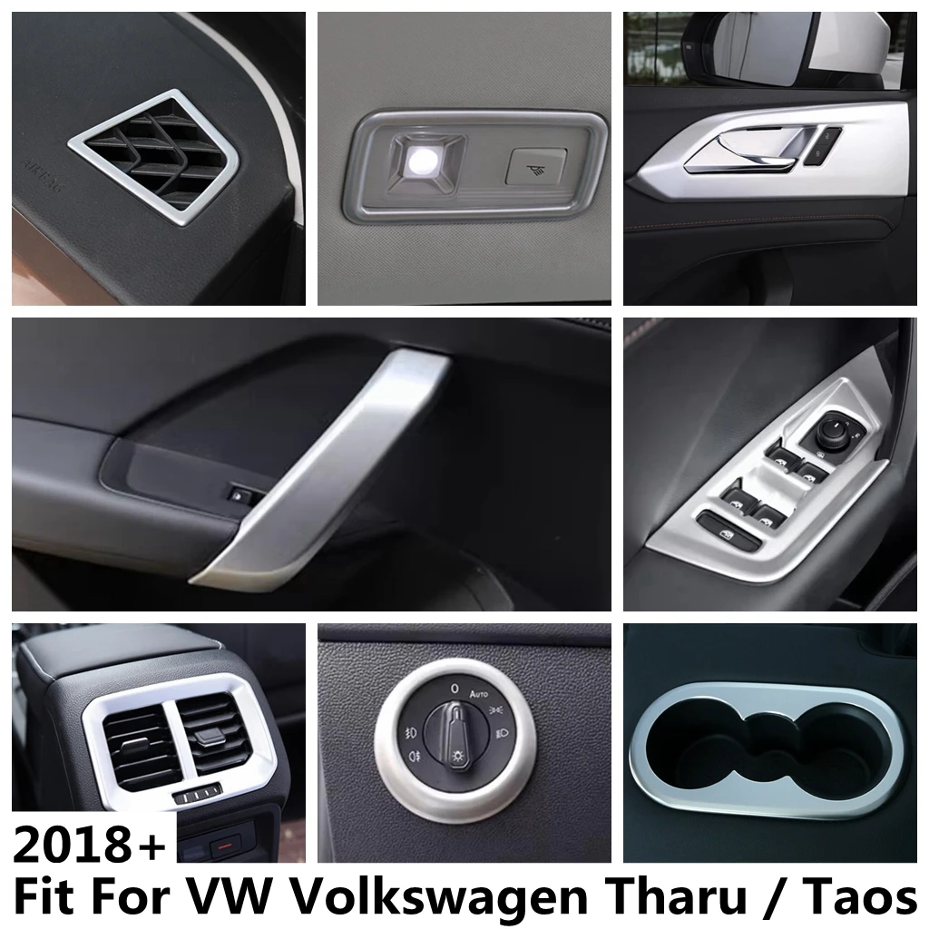 Read Lamp / Head Light / Glove Box / Window Lift / Handle Bowl Cover Trim Accessories For VW Volkswagen Tharu / Taos 2018 - 2023