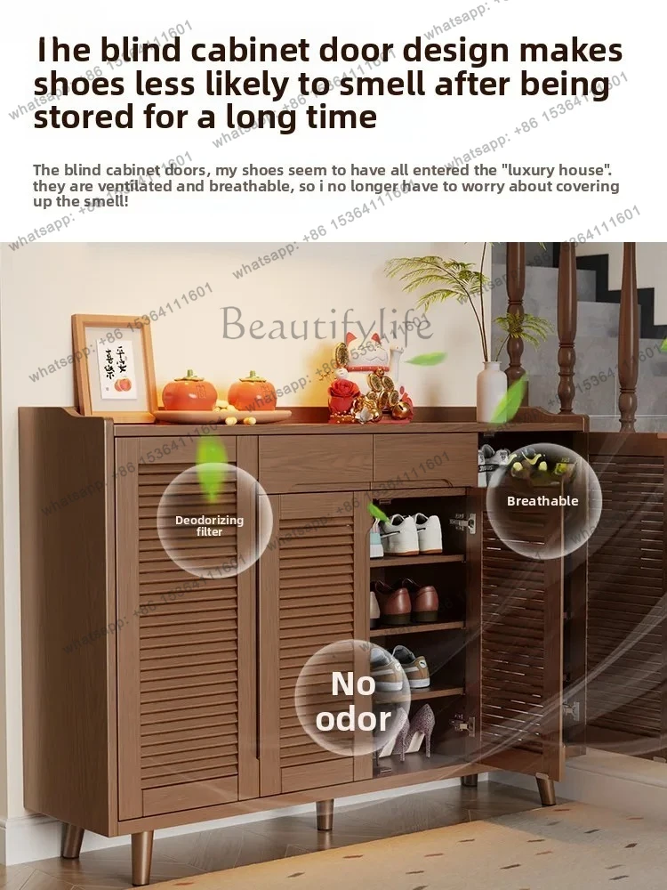 shoe cabinet breathable and moisture-proof entrance storage small apartment indoor new laminate adjustable
