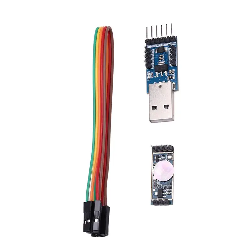 

Новый радарный модуль ABKQ FMCW HLK-LD2412 24G: датчик присутствия человека, дальность 9 м, широкий угол обзора ±75° ° Умный дом