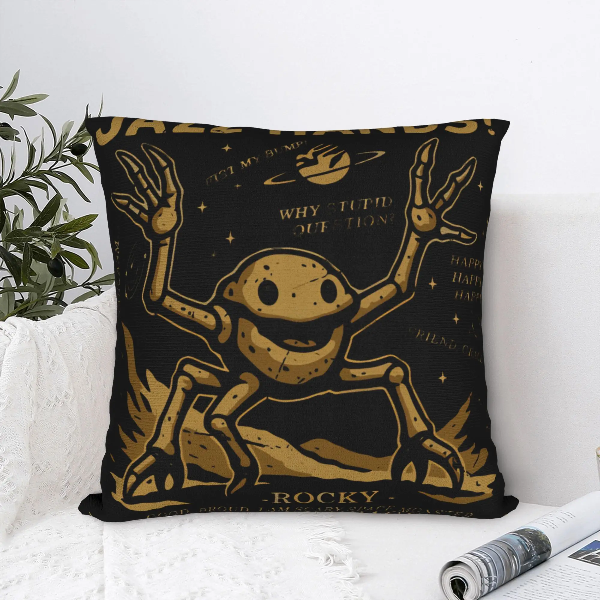 Pillow Case Project Hail Mary Soft  Pillow Cover For Sofa Couch Bed Living Room Novelty Pillowcases