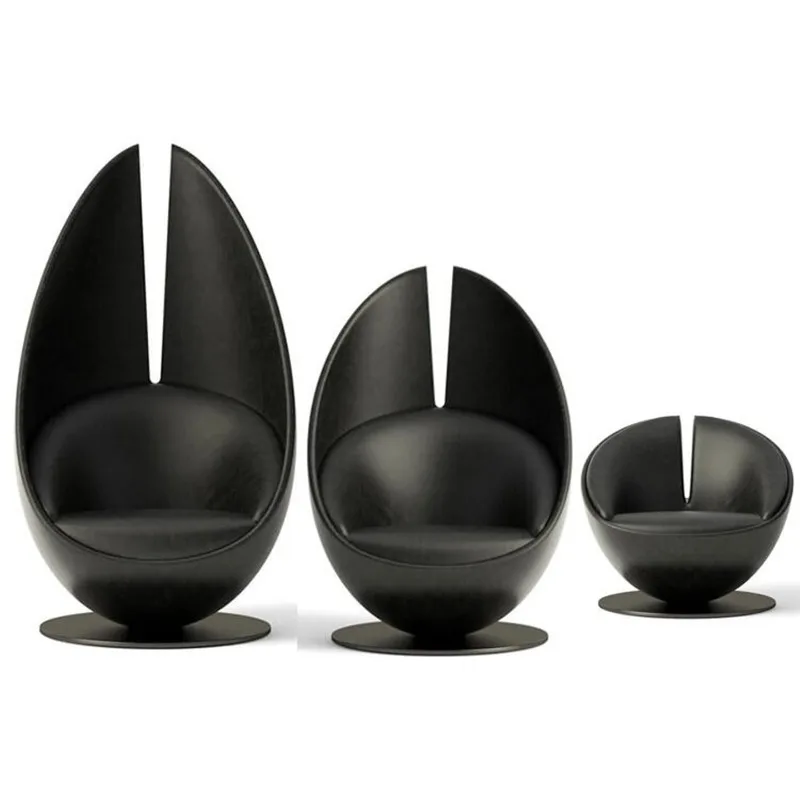 

Nordic designer high-back leisure chair egg-shaped pointed ball chair space creative personality single chair
