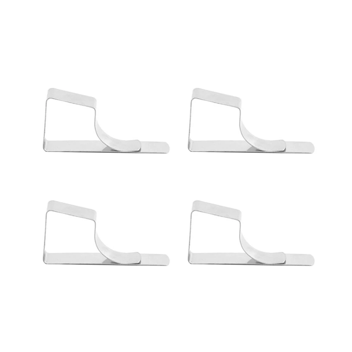 

10PCS Stainless Steel Tablecloth Clip Triangle Tablecloth Clamps Adjustable Tablecloth Retaining Clip Sturdy Table Cloth Fixatio