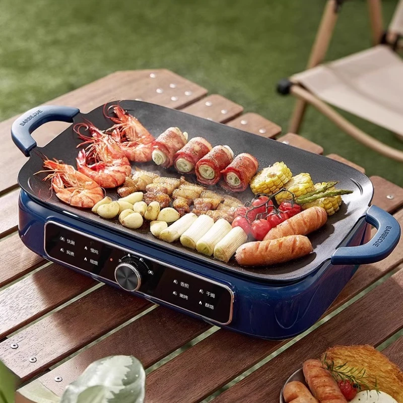 وعاء تسخين كهربائي مزدوج النكهة غير لاصق سعة 7 لتر قابل للفصل للمنزل متعدد الطباخ بالبخار