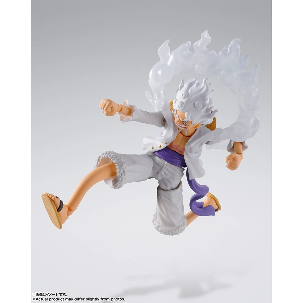 Bandai SHFiguarts One Piece Monkey D Luffy Gear 5 Action Figure Original Collectible Anime Figure Model Toys