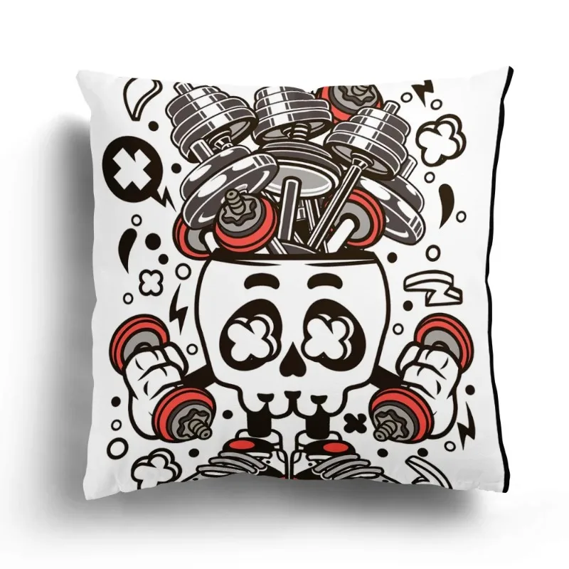 Home Decoration Pillowcase Sofa Cover Decorative Cushion   Nordic Industrial Style Anime